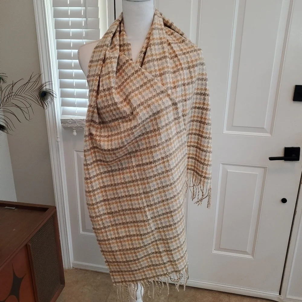 cashmink scarf cream